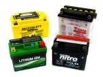 A range of batteries is available at Wemoto
